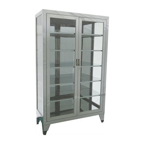 stainless steel display cabinet|ss display stand.